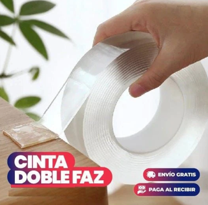 CINTA DOBLE CARA 5 METROS